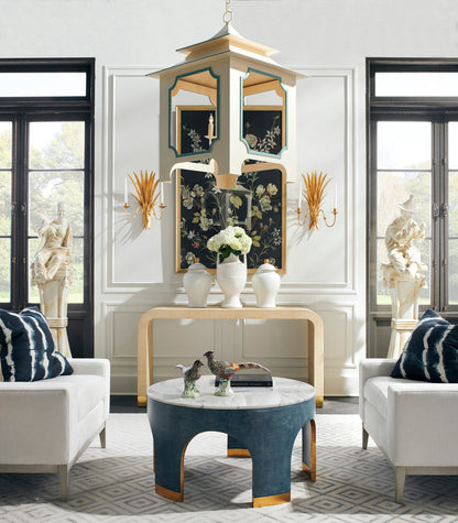 Aqueduct Marble End Table