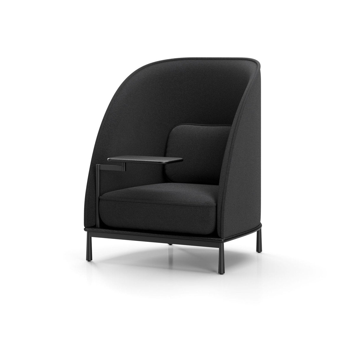Stellar Works Arc Lounge Chair High Back With Tablet