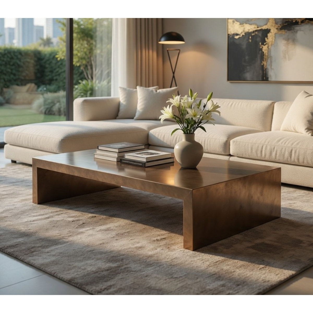 Zentique Aristide Sled Coffee Table