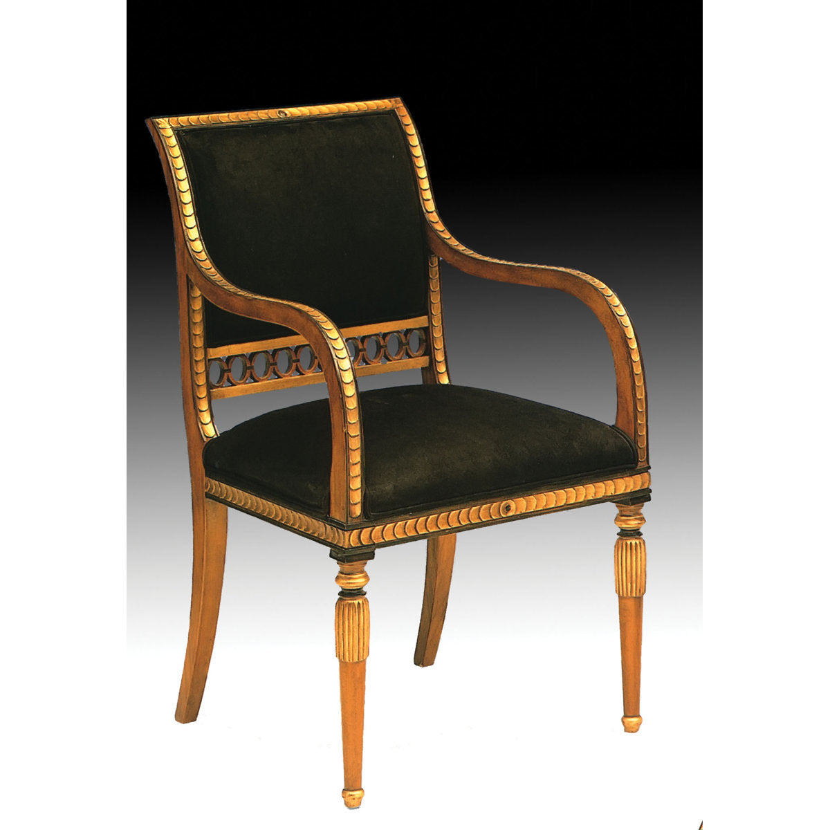 Arm Chair in Black
