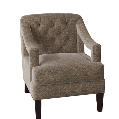 Armchair Chair with Ottoman