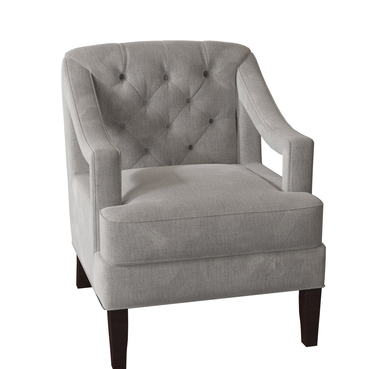 Armchair Chair with Ottoman