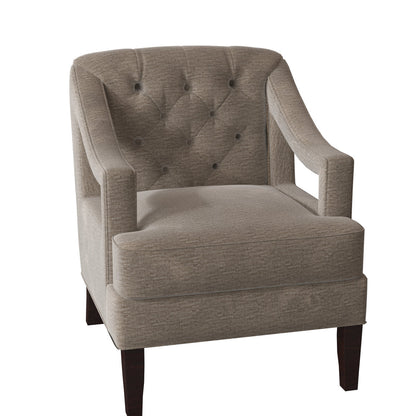 Armchair Chair with Ottoman