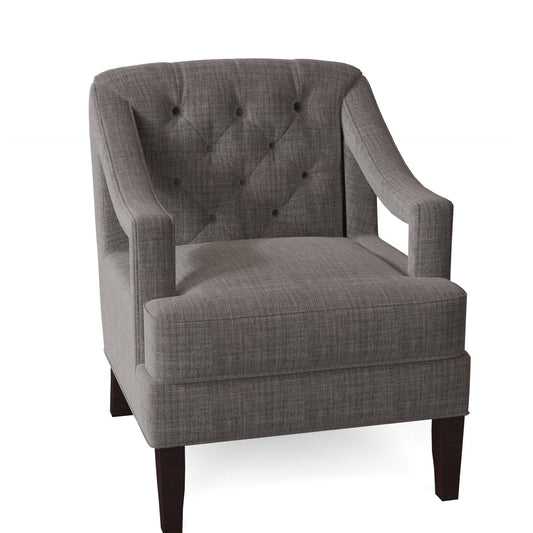 Armchair Chair with Ottoman