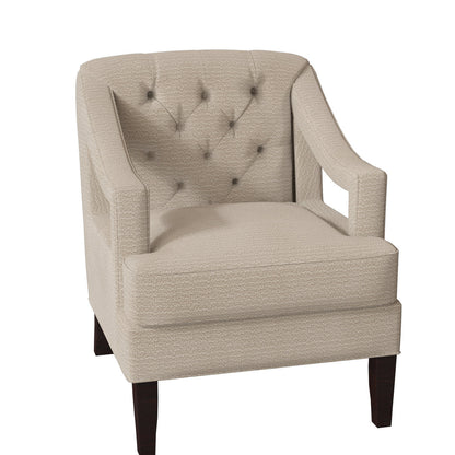 Armchair Chair with Ottoman