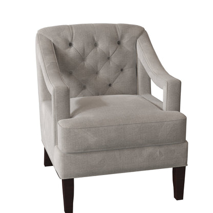 Armchair Chair with Ottoman