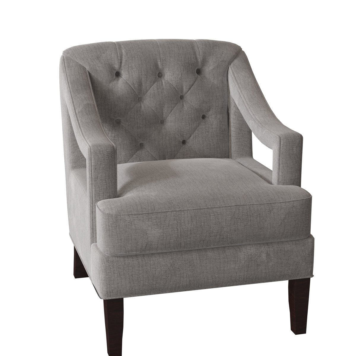 Armchair Chair with Ottoman