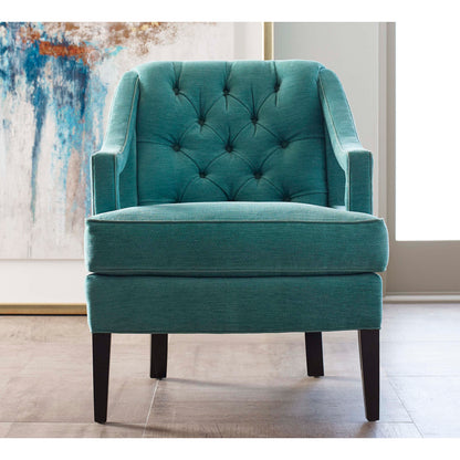 Armchair Chair with Ottoman