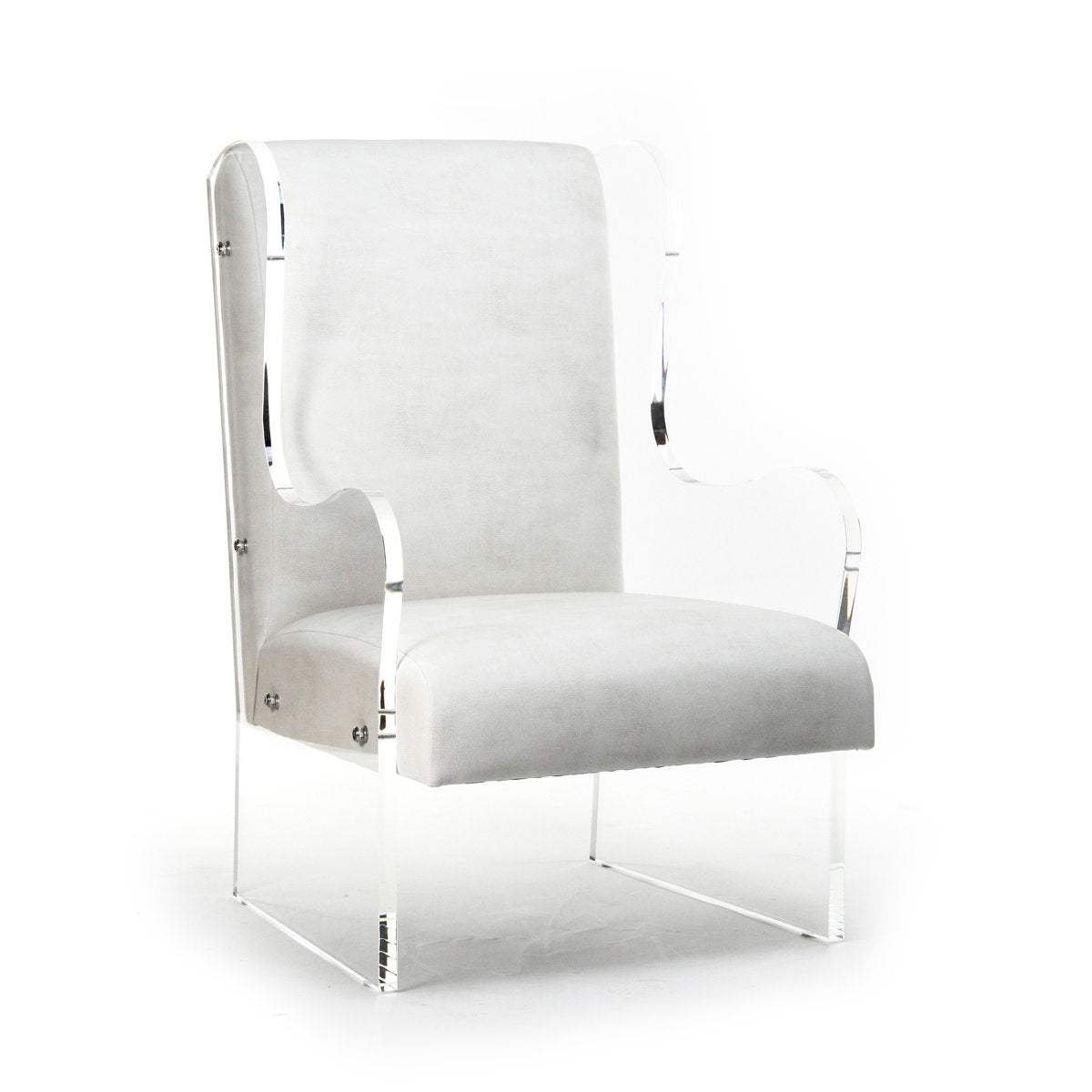 Armchair Chair with Ottoman