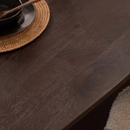 Aron Oval Solid Wood Dining Table