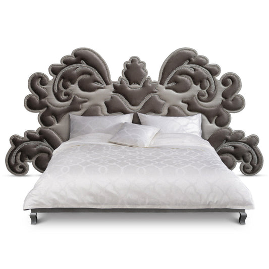Haute House Home Arron Upholstered Low Profile Platform Bed