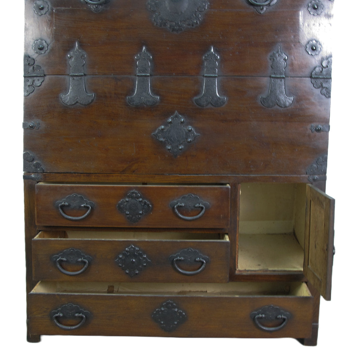 Asian Classic Solid Wood Accent Chest
