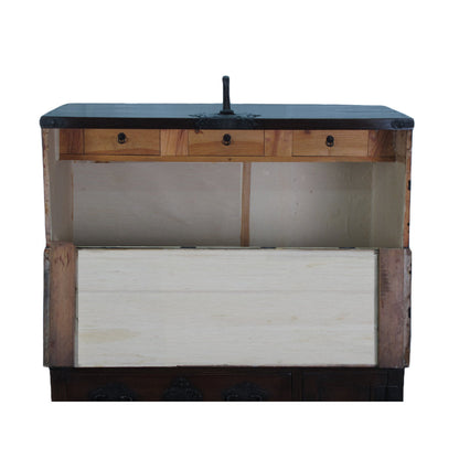 Asian Classic Solid Wood Accent Chest