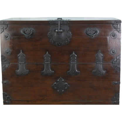 Asian Classic Solid Wood Accent Chest