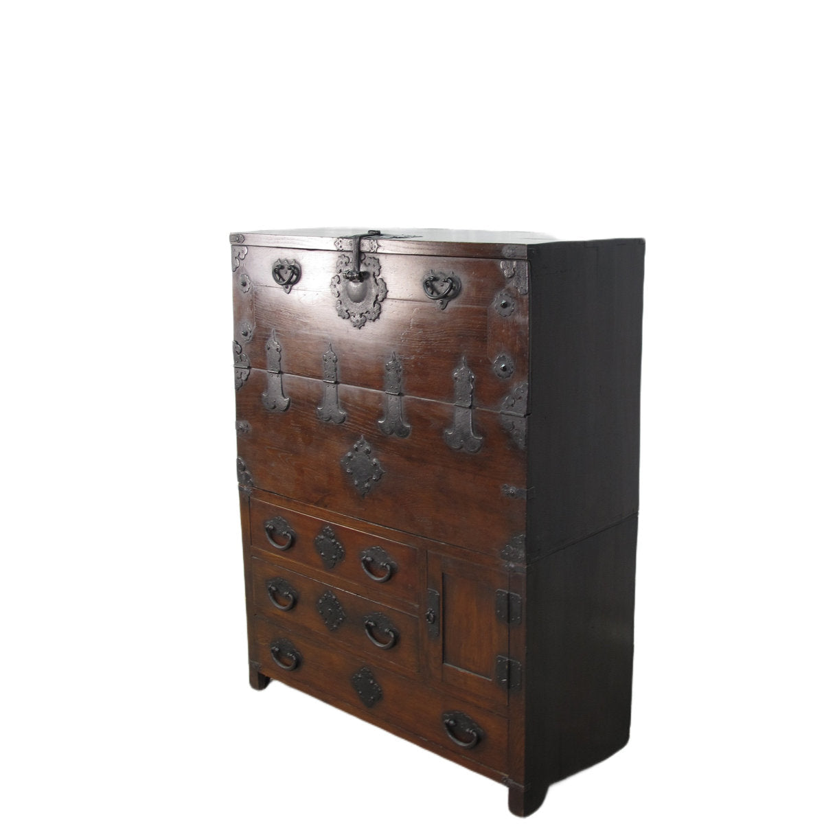 Asian Classic Solid Wood Accent Chest