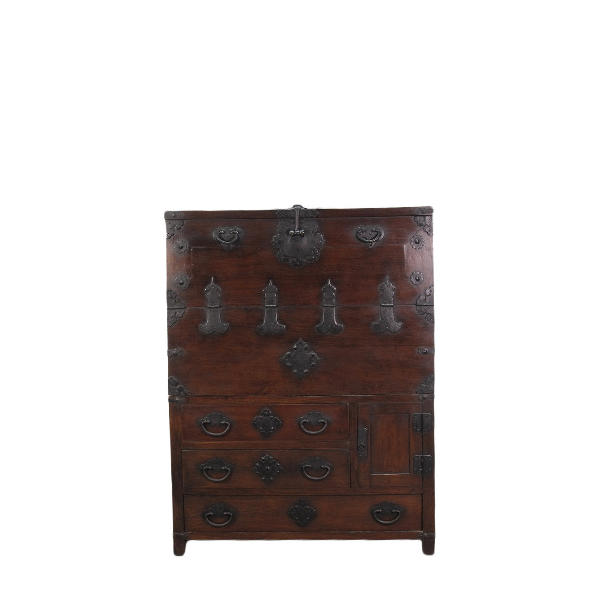 Asian Classic Solid Wood Accent Chest