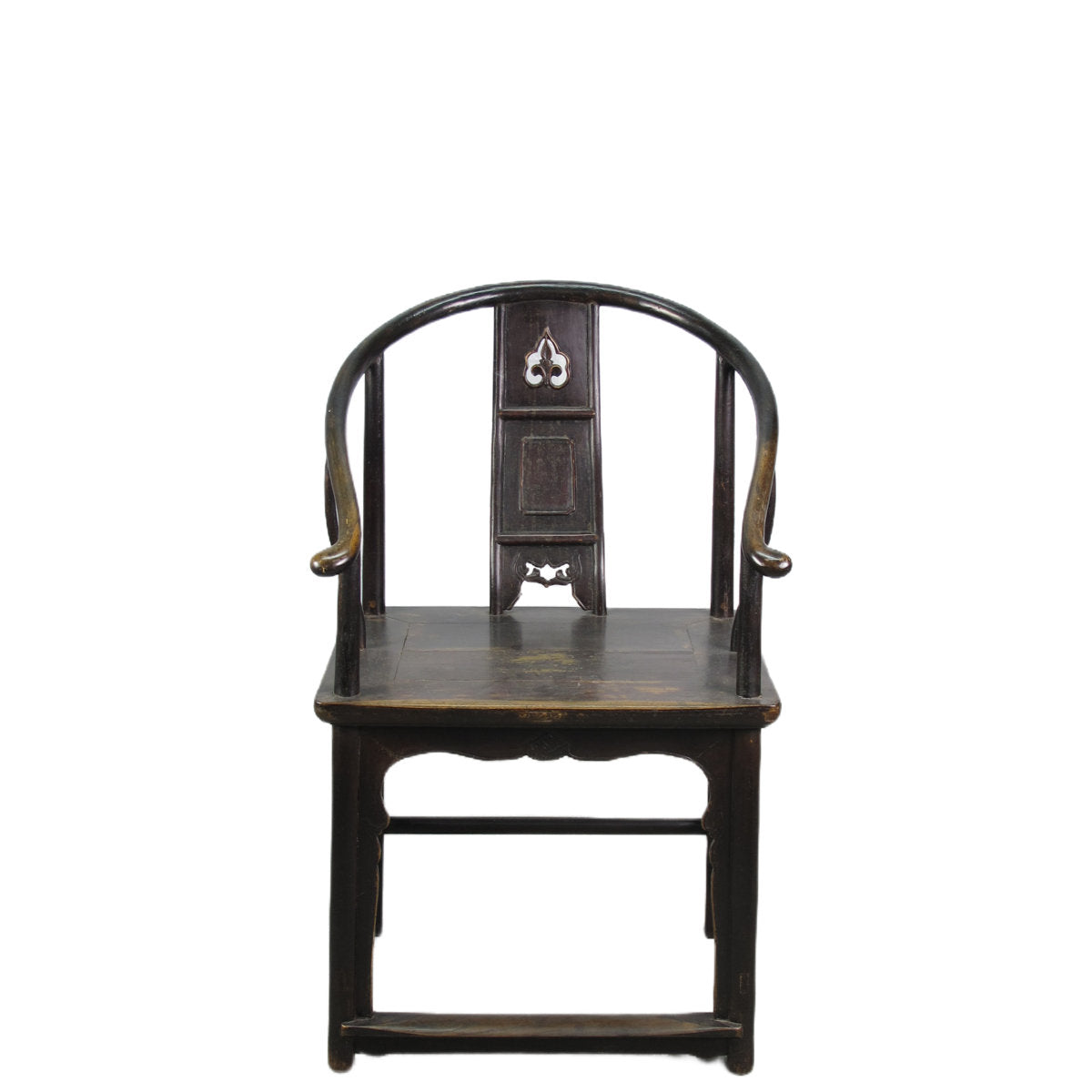 Asian Classic Solid Wood Arm Chair (Set of 2)