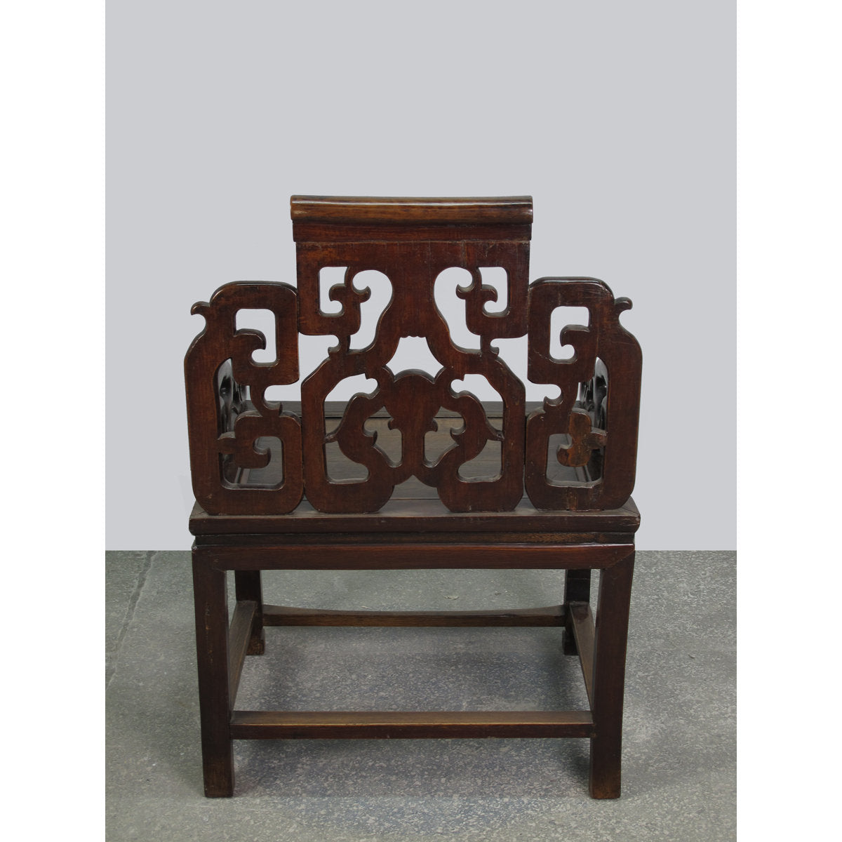 Asian Classic Solid Wood Arm Chair (Set of 2)