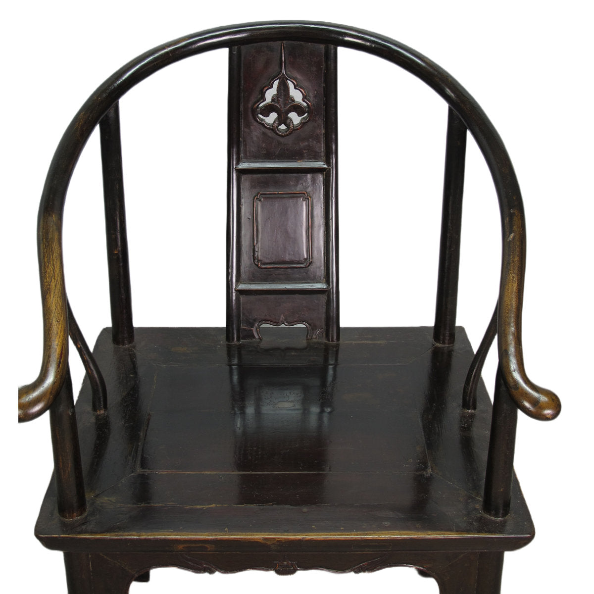 Asian Classic Solid Wood Arm Chair (Set of 2)