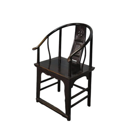 Asian Classic Solid Wood Arm Chair (Set of 2)