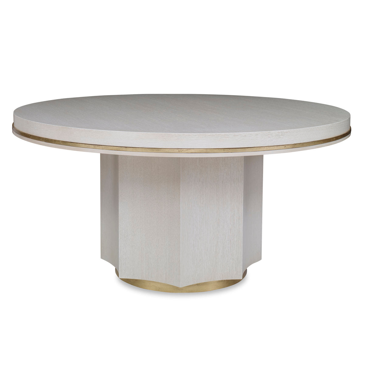 Athens Round Solid Oak Dining Table