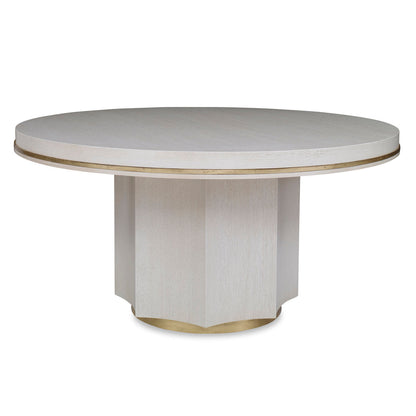 Athens Round Solid Oak Dining Table