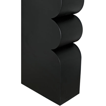 Noir Atomic 83 H X 33 W Steel Geometric Bookcase