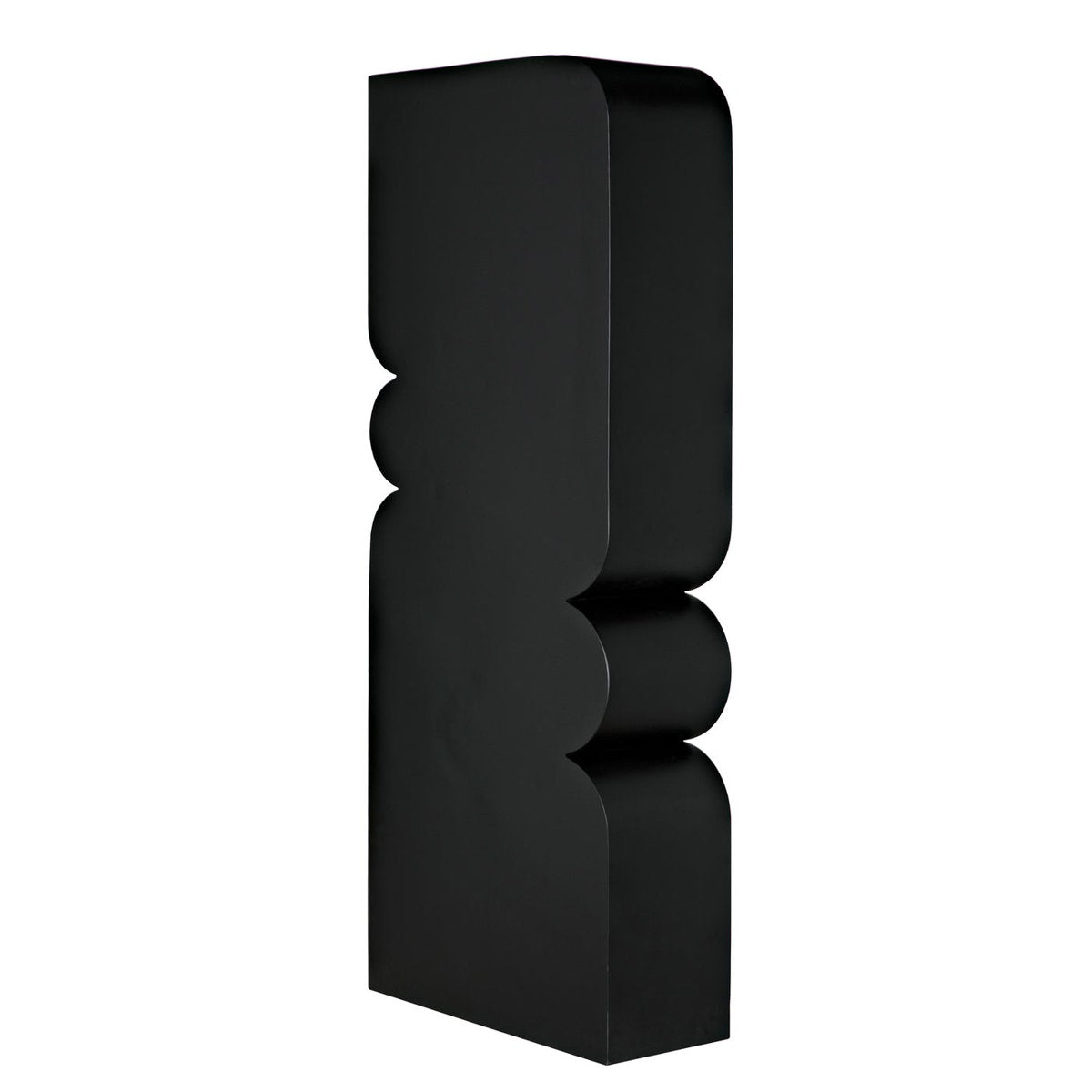 Noir Atomic 83 H X 33 W Steel Geometric Bookcase