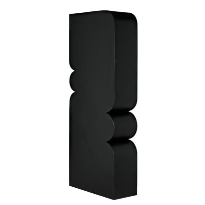 Noir Atomic 83 H X 33 W Steel Geometric Bookcase