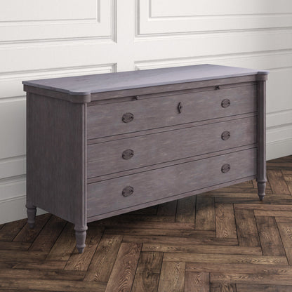 Augusta 3 - Drawer Solid Wood Dresser