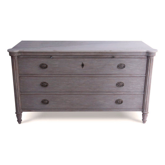 Augusta 3 - Drawer Solid Wood Dresser