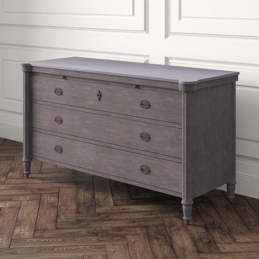 Augusta 3 - Drawer Solid Wood Dresser