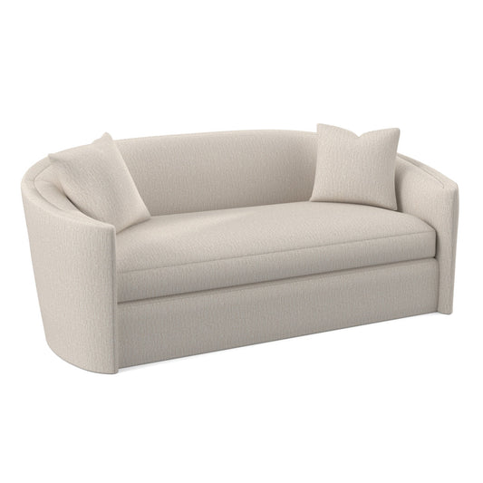 Ambella Aurora 88 Round Arm Sofa With Reversible Cushions