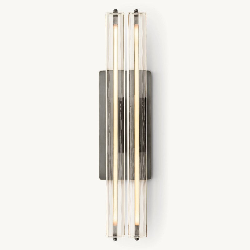 Audubon Crystal Double Sconce