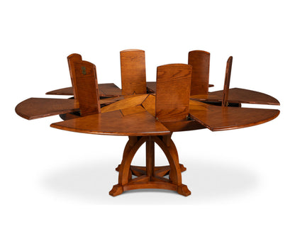 Austin Round Solid Wood Dining Table