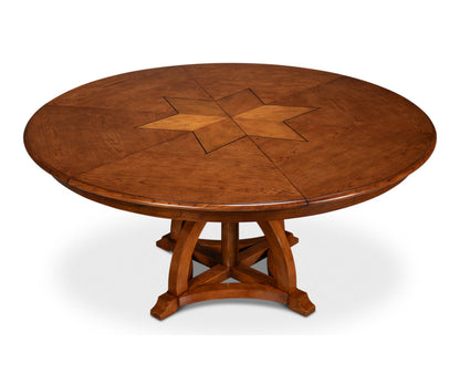 Austin Round Solid Wood Dining Table