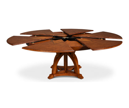 Austin Round Solid Wood Dining Table