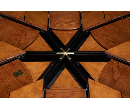 Austin Round Solid Wood Dining Table