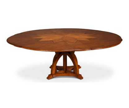 Austin Round Solid Wood Dining Table
