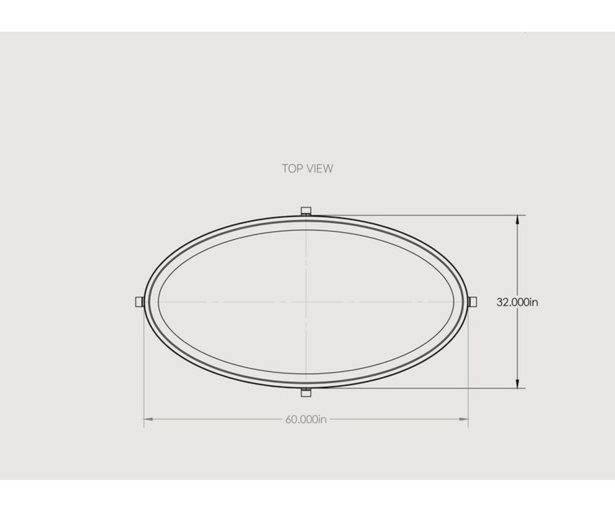 Aux 63" Arc Coffee Table