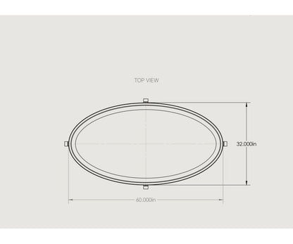 Aux 63" Arc Coffee Table