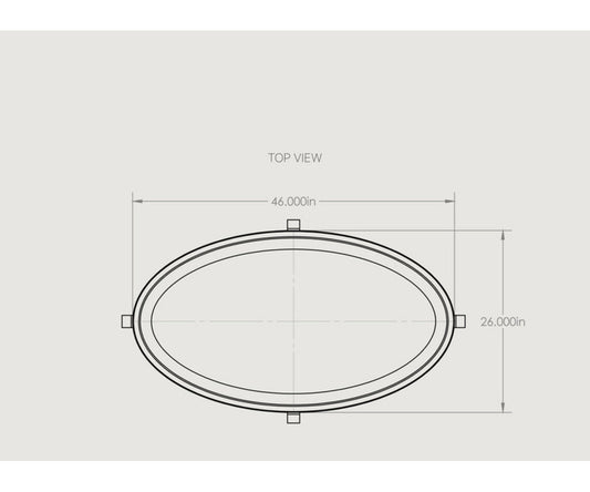 Aux Arc 49" Coffee Table