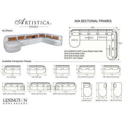 Artistica Home Sectional