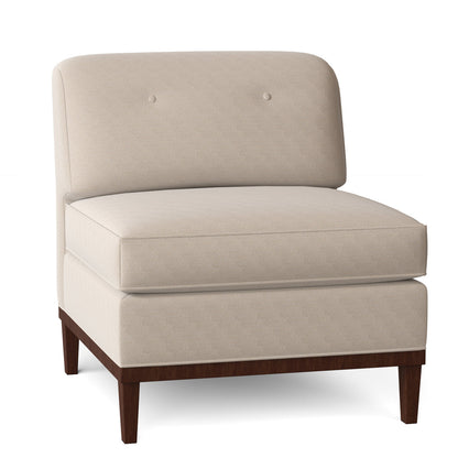 Duralee Avalon 29 Wide Down Cushion Slipper Chair