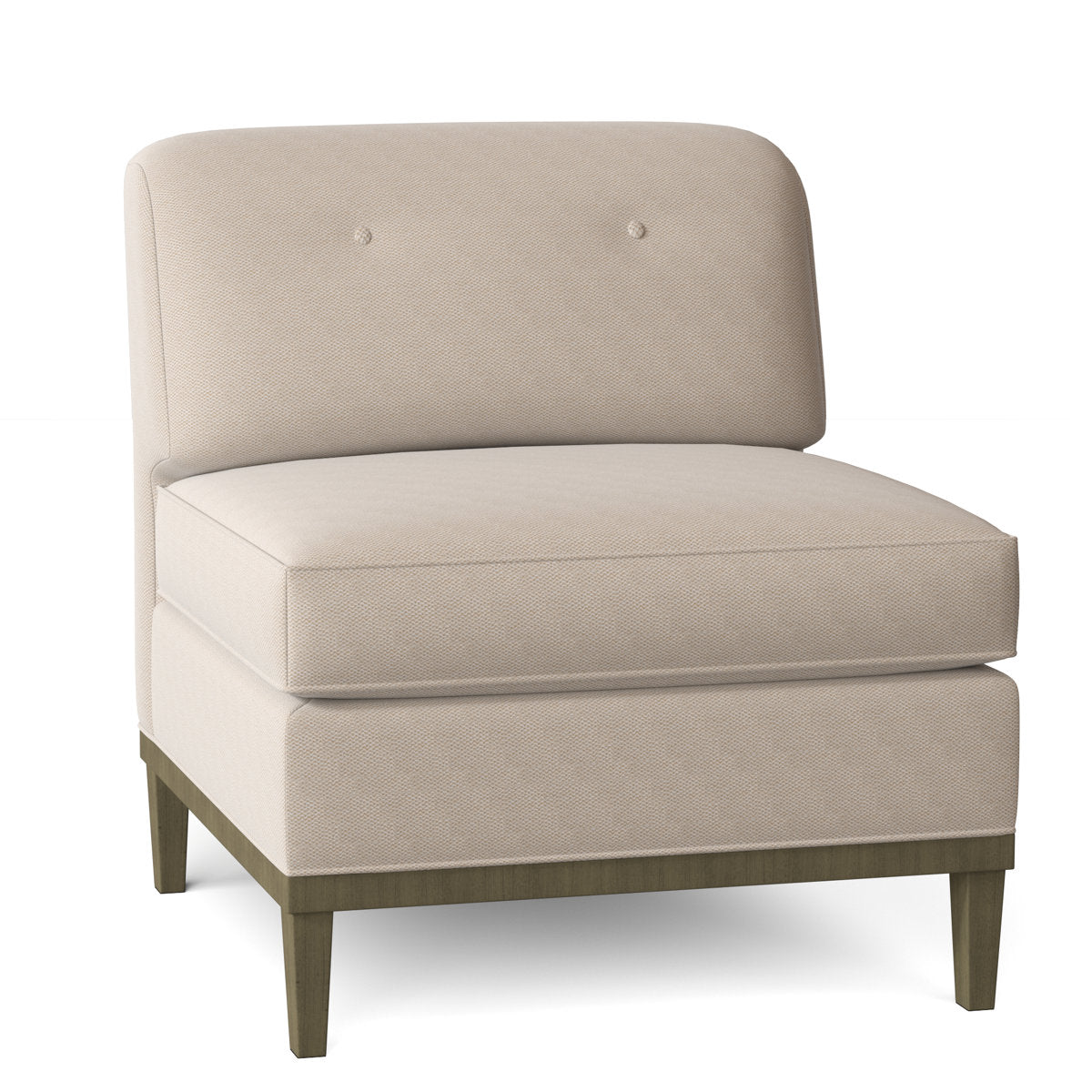 Duralee Avalon 29 Wide Down Cushion Slipper Chair