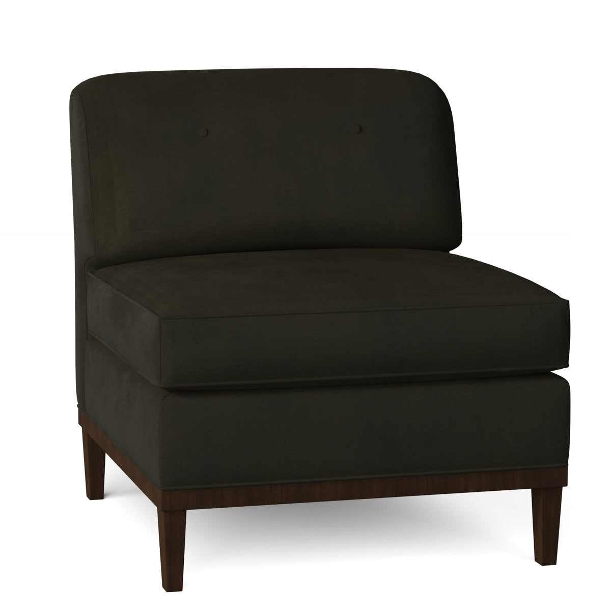 Duralee Avalon 29 Wide Down Cushion Slipper Chair