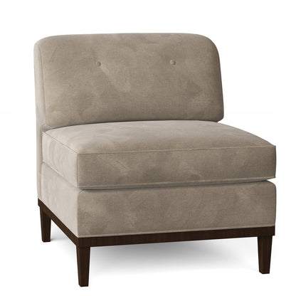 Duralee Avalon 29 Wide Down Cushion Slipper Chair