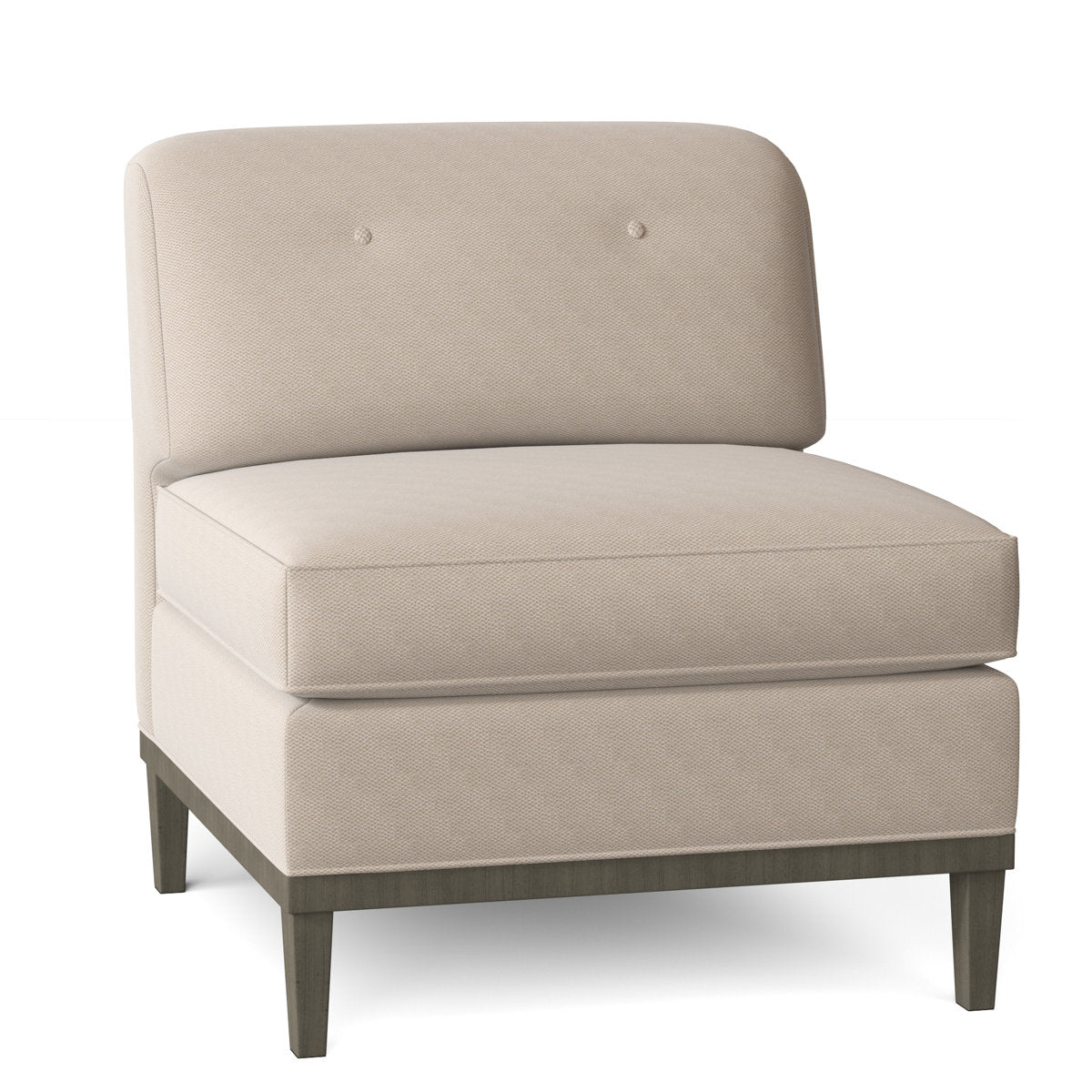 Duralee Avalon 29 Wide Down Cushion Slipper Chair