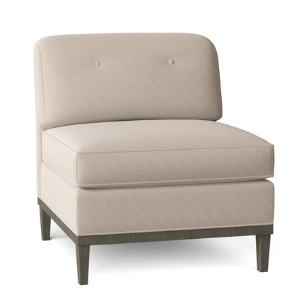 Duralee Avalon 29 Wide Down Cushion Slipper Chair