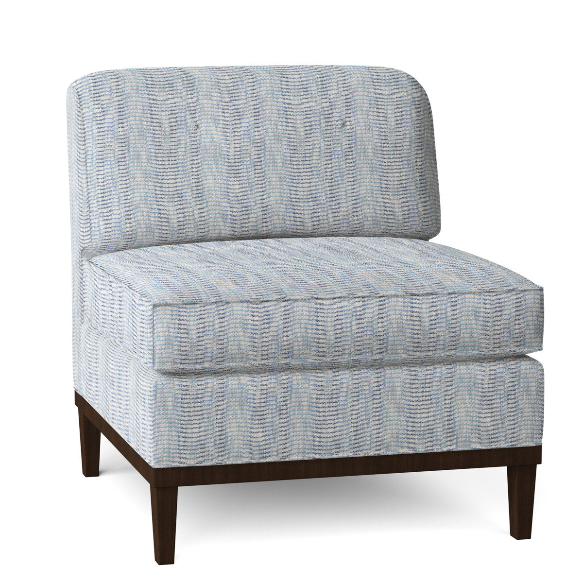 Duralee Avalon 29 Wide Down Cushion Slipper Chair